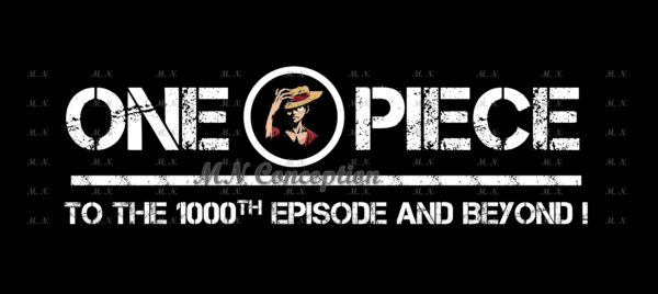 One piece design to the 1000th episode and beyond 01 avec filigrane