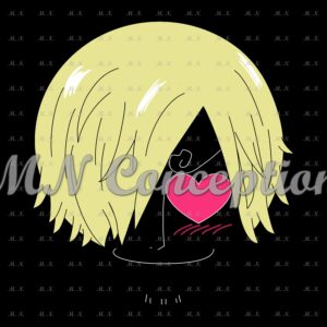 Sanji 13 black background avec filigrane