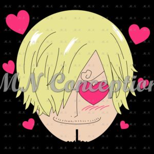 Sanji 24 black background avec filigrane