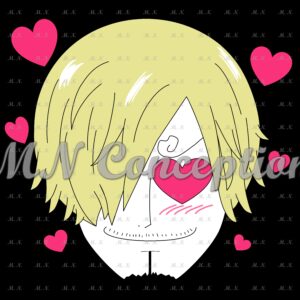 Sanji 30 black background avec filigrane