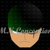 Zoro 17 black background avec filigrane