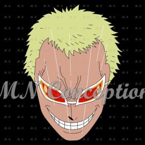 Doflamingo 02 black background avec filigrane