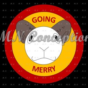 Going merry 01 black background avec filigrane