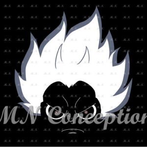 Luffy gear 4 03 black background avec filigrane