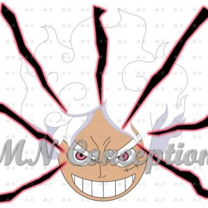 Luffy gear 5 05 avec filigrane