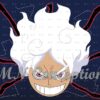 Luffy gear 5 06 blue background avec filigrane