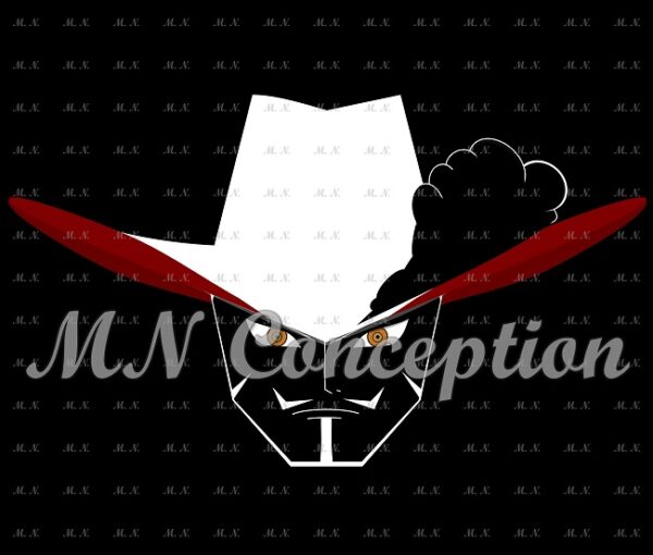 Mihawk 03 black background avec filigrane