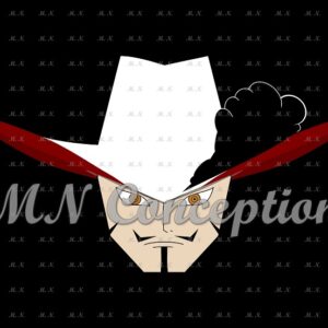 Mihawk 04 black background avec filigrane