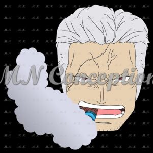 Smoker 02 black background avec filigrane