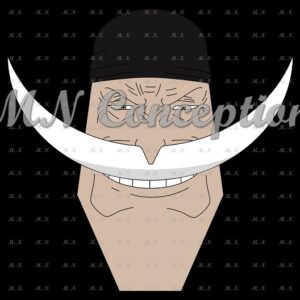 Whitebeard 02 black background avec filigrane